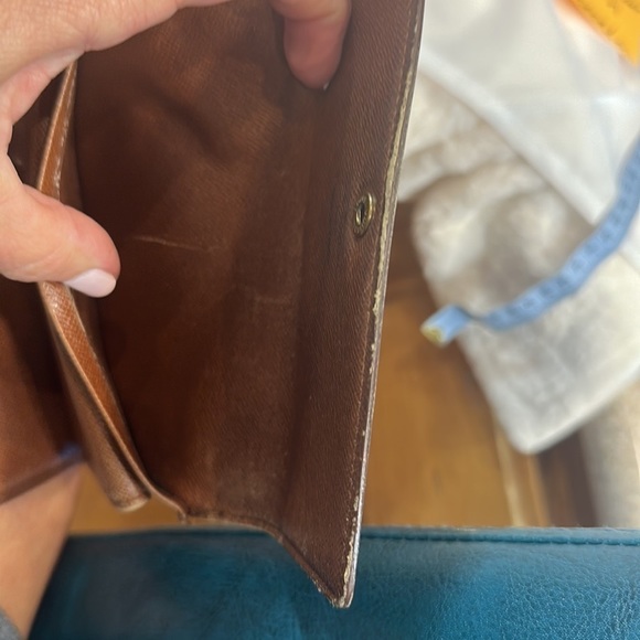 Auth Louis Vuitton Porte Tresor Etui used fair/good condition - Picture 12 of 16